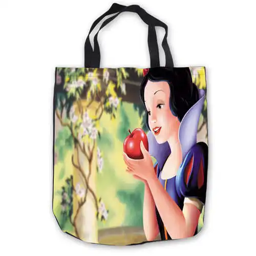 Изготовленные на заказ холщовые белоснежные-(1) ручные сумки-тоут хозяйственная