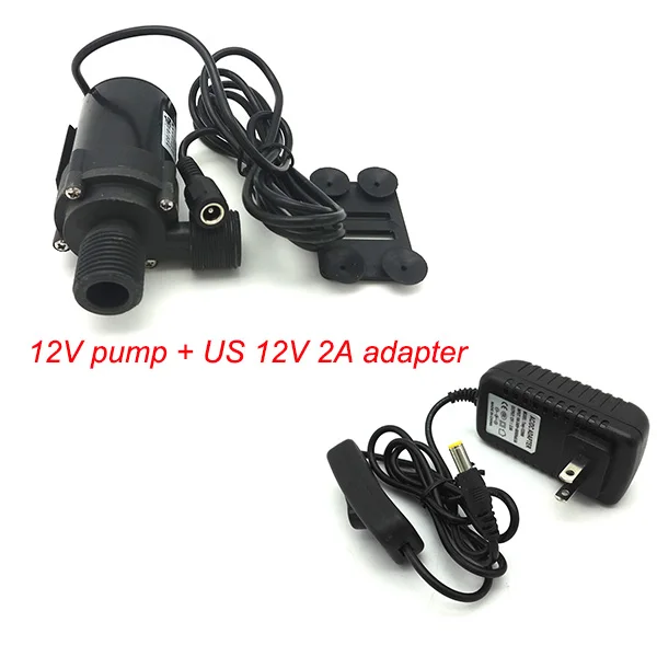 12v pump US12V2A 660B DC 12 В 24 в солнечный бесщеточный мотор для водяного насоса Электрический погружной циркуляционный насос Максимальный поток 500-1000л/ч - Напряжение: 12v pump US12V2A