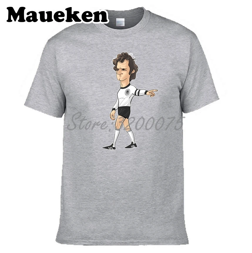 Мужская футболка с принтом императора Франца Беккенбауэра 5 Der Kaiser Германия