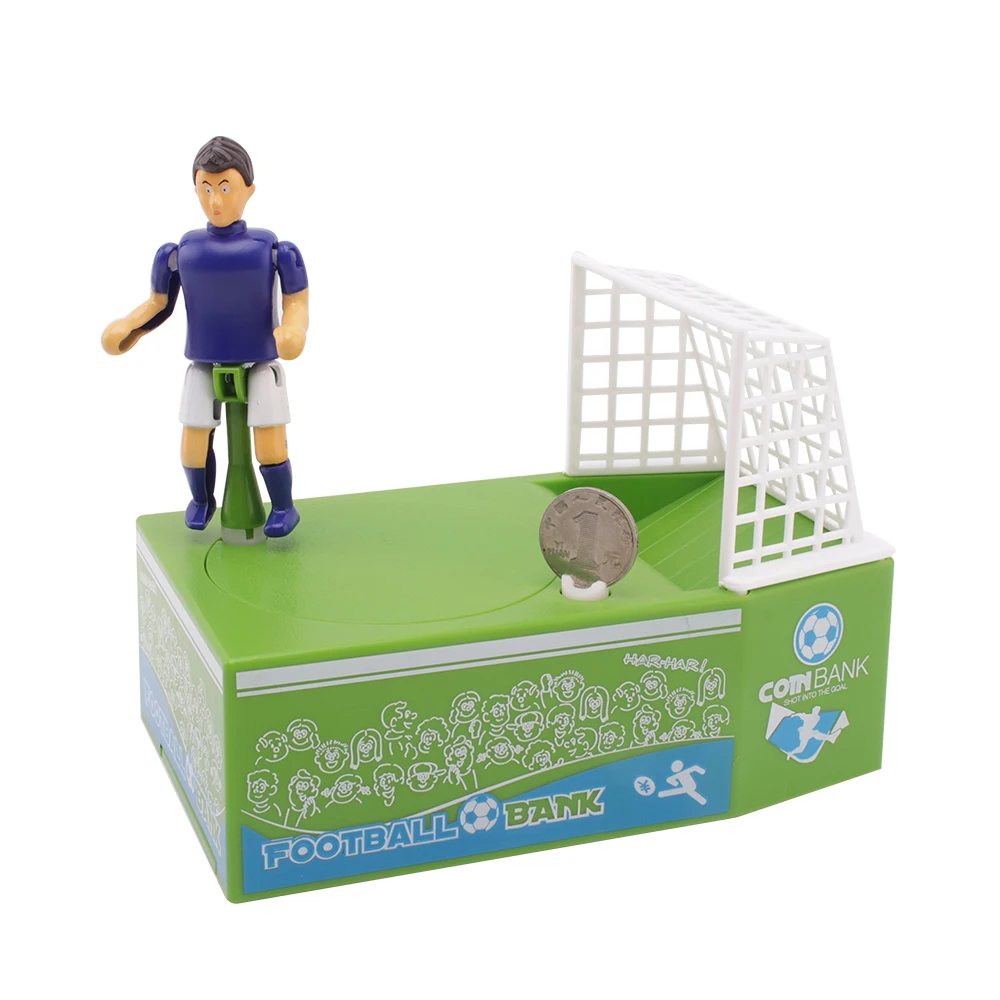 Электрическая копилка для игры в футбол электронные монеты денег Рождественский