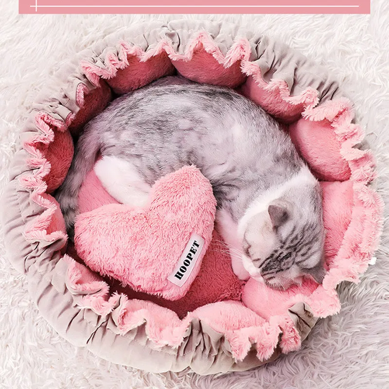 

Pet Dog Breathable Solid Bed Mechanical Wash Cute Collapsible Four Seasons Universal Mat for Dogs Cats DB726