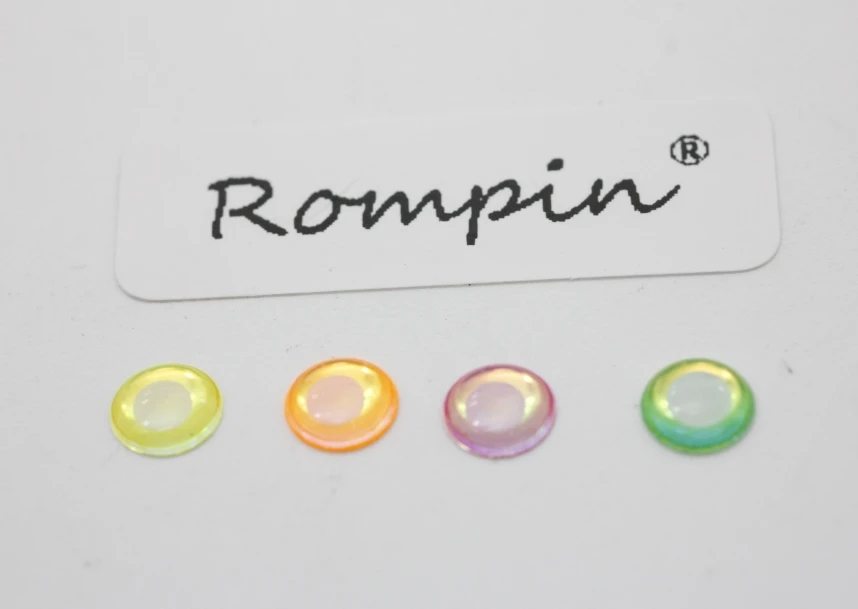 Rompin 100 шт./лот 3D рыболовные глаза для приманки летающие рыболовные глаза 5 мм Реалистичный искусственный имитирующий природу Соблазнительные аксессуары