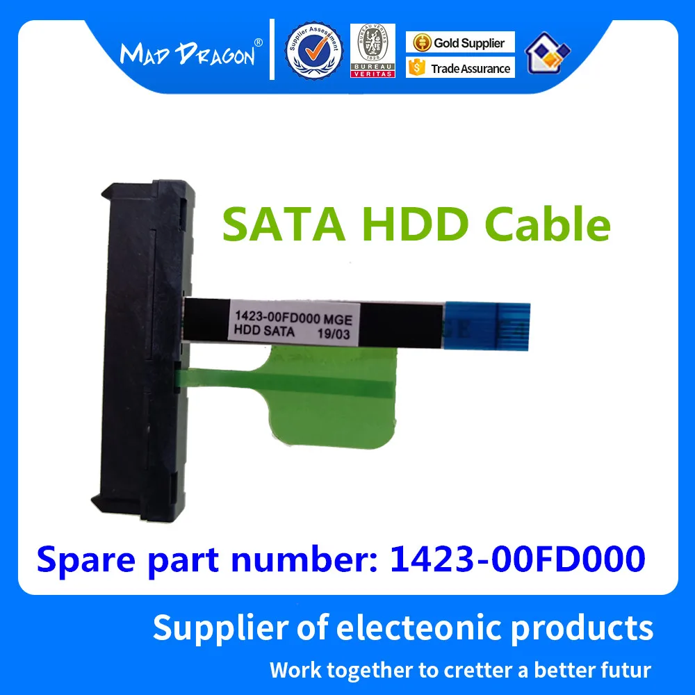 

NEW original laptop HDD Connector Flex Cable SATA Hard Drive SSD Adapter wire For HP ProDesk 1423-00FD000