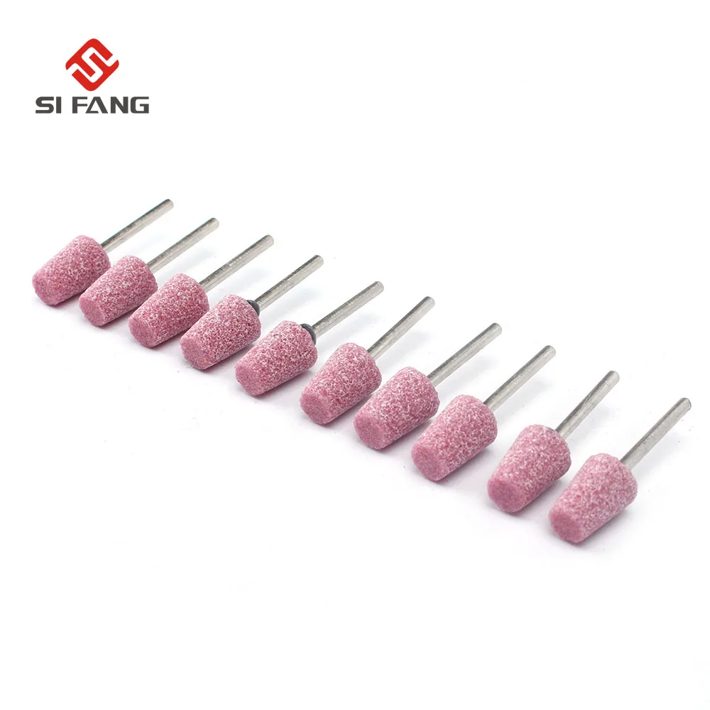 

10-100 pcs Abrasive Stone Points Electric Grinder Dremel Accessories Polishing Grinding Head Wheel Tool For Dremel Rotary Tool