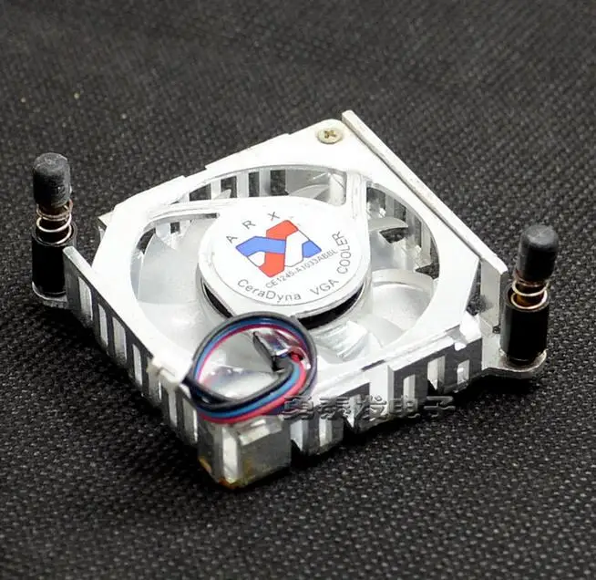 Вентилятор для теплоотвода графического чипа ЦП 4 5 см|heatsink fan|chip heatsinkchip fan |