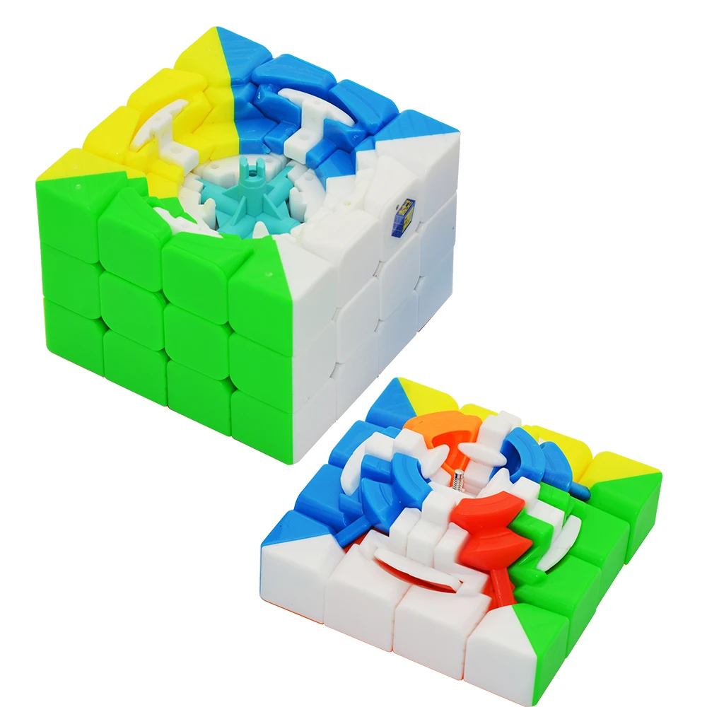 Юйсинь Чжишен черный Kylin 4x4x4 Cube Stickerless 60 мм Чжишен Magic0 кубики для начинающих забавные игрушки для детей