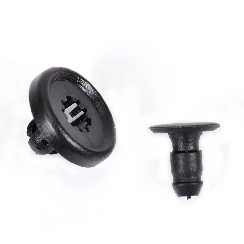 

CITALL 10Pcs Front Fender Clip Retainer Plastic Rivet Fastener for Toyota Corolla Yaris 90467-10183 Lexus Scion Pontiac 88970767