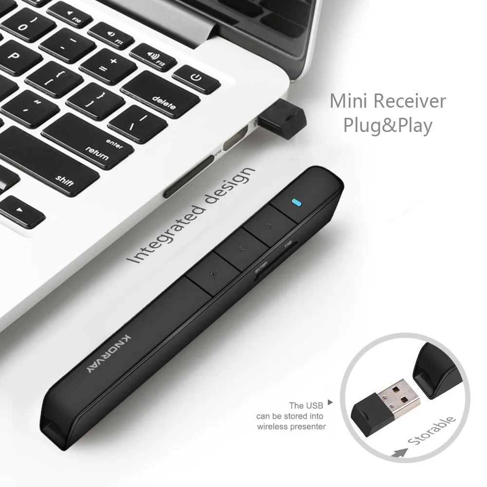 Беспроводная USB ручка для презентаций 2 4 ГГц|Пульты ДУ| |