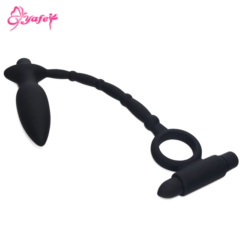 YAFEI мужской фантазийный силиконовый вибратор массажер простаты стимулятор