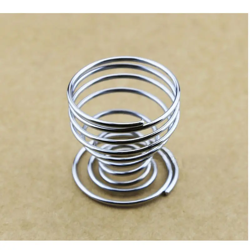 1 шт. держатель для яиц горячая продукция поднос из нержавеющей стали с пружинной