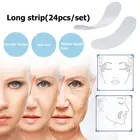 122724 шт. тонкие лицевые наклейки эва против морщин Антивозрастные провисающие Пластыри для линии лба шеи подбородка V-образной формы лифтинг ленты