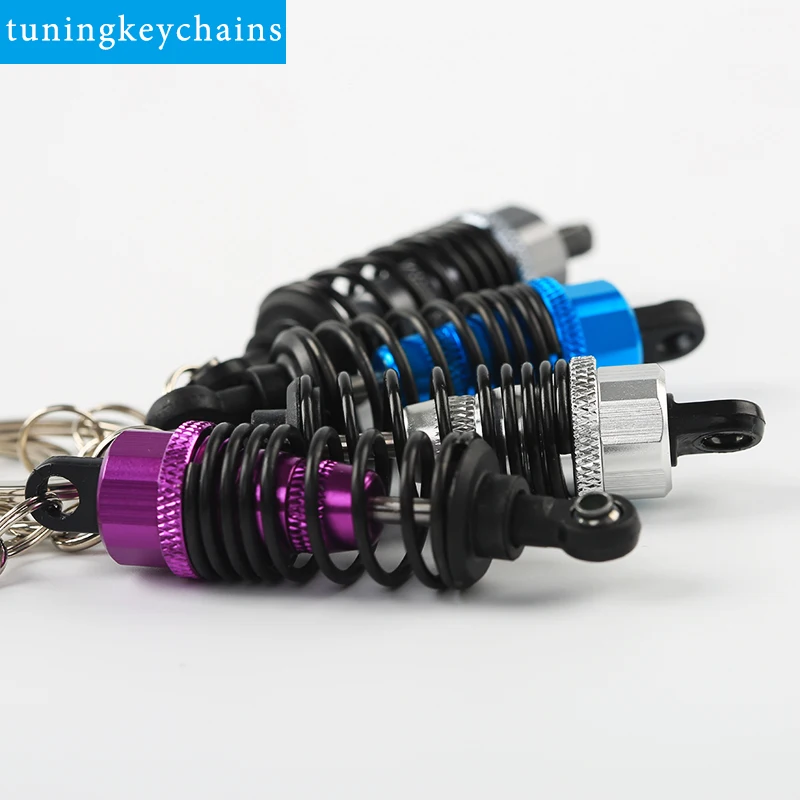 Лот 5 шт. новый металлический мини-тюнинг амортизатор Coilover брелок Регулируемая