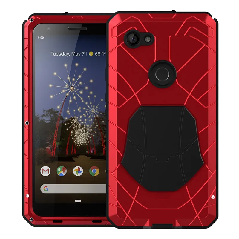 Для Google Pixel 3A 3A XL чехол жесткий алюминиевый металлический Закаленное стекло Защитная крышка для Google Pixel 4 4XL защитный чехол