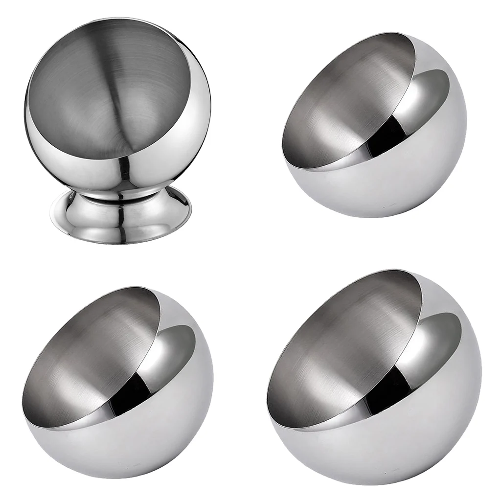 Сервировочная чаша из нержавеющей стали тарелка для фруктов салата закусок