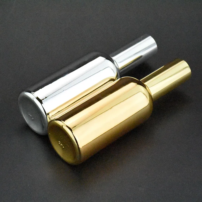 Профессиональный 100 мл стекло бутылка распылитель контейнер цвета: золотистый