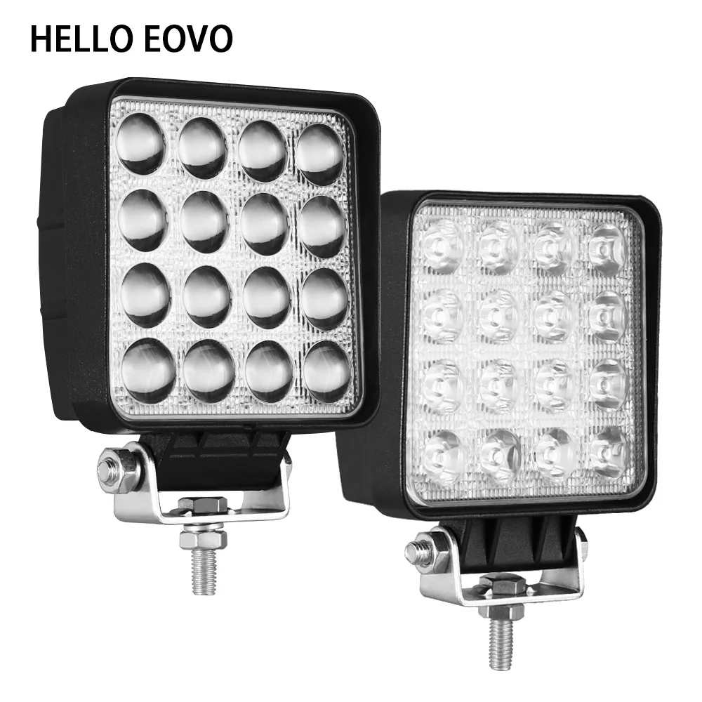 HELLO EVO 4 шт. дюймовый 48 Вт светодиодный рабочий светильник для индикаторов
