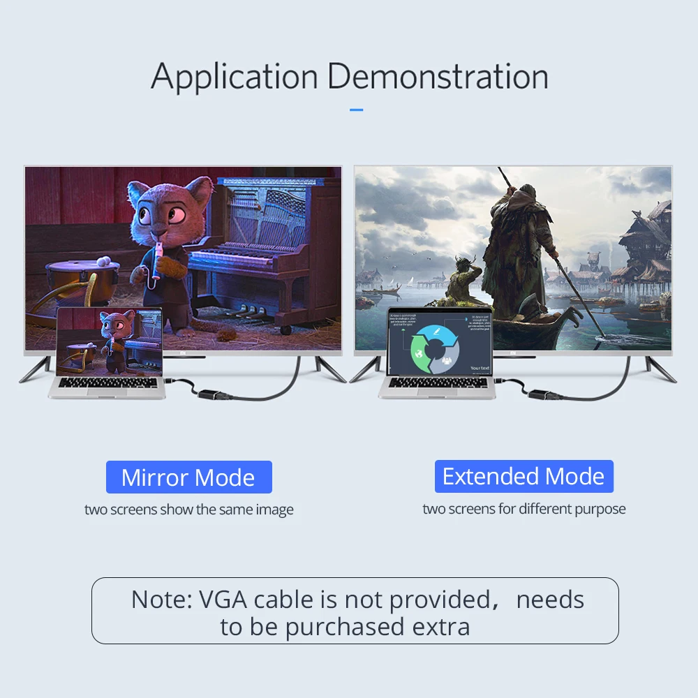 TISHRIC Новый HDMI к VGA адаптер кабель Jack 3 5 мм аудио Мощность цифровой аналоговый видео
