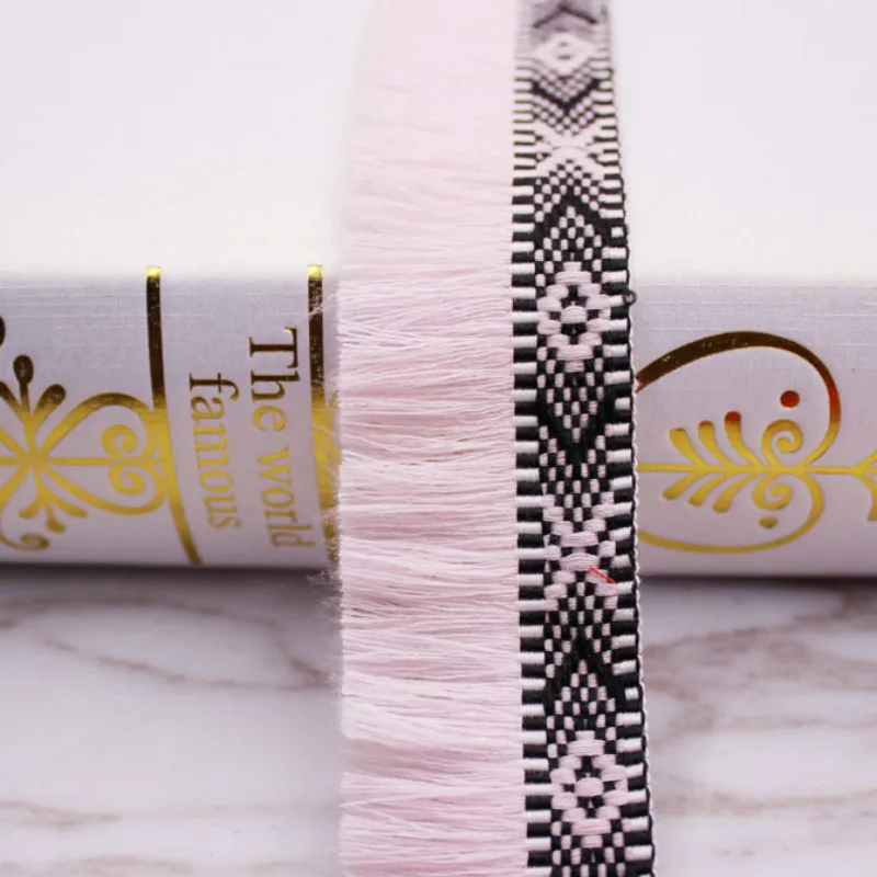 10 ярдов Этническая бахрома для ручной работы сумки кровати занавески Декор