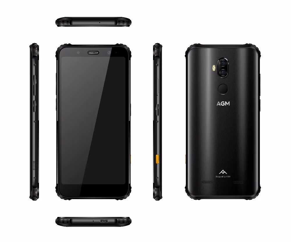 AGM X3 6GB 64GB смартфон 5,9" FHD 18:9 Восьмиядерный Snapdragon 845 20MP+ 24MP Android 8,1 OTG NFC IP68 Водонепроницаемый 4G мобильный телефон
