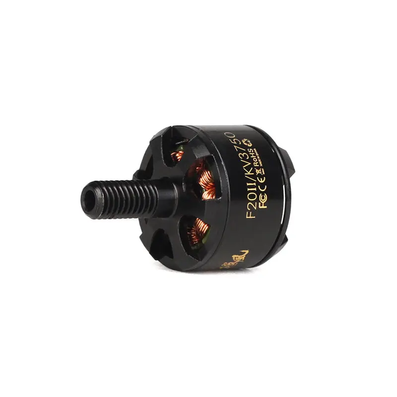 4 шт./лот бесщеточный двигатель F20II F20 II 1408 3750KV 2-4S для 130 мм 140 150 Mini FPV Racing Quadcopter Drone RC