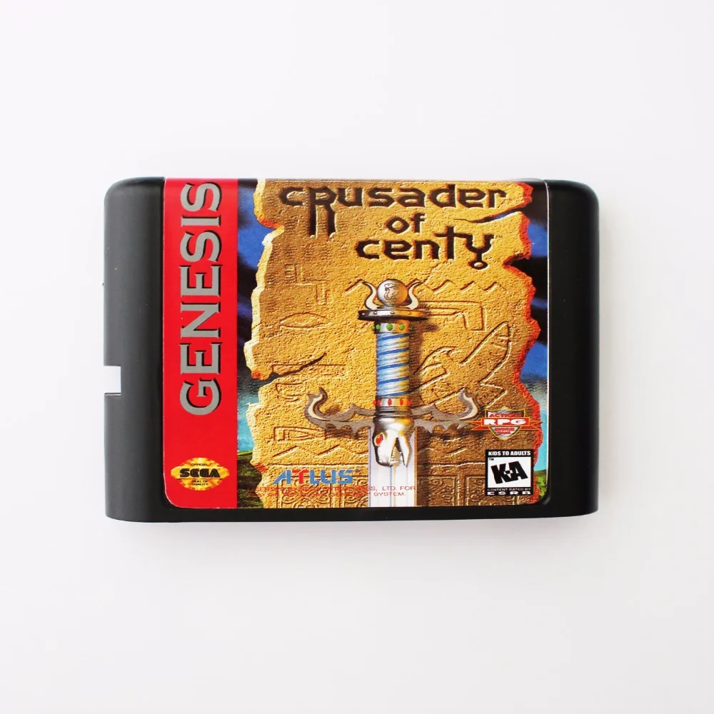 Crusader и Centy 16 бит SEGA MD карточная игра для Sega игры Mega Drive Genesis|crusader of centy|mega drive cardsega card |