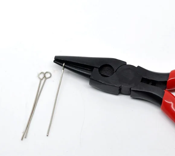 2 шт круглый нос и вогнутые плоскогубцы Бисероплетение Ювелирный инструмент