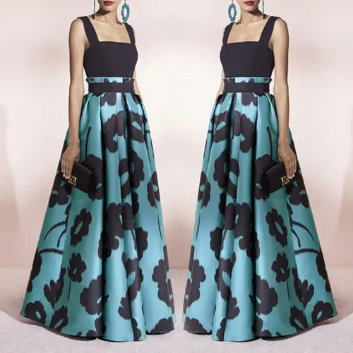 Hot Retro Vintage New Womens Formal Long Chiffon Prom Evening Princess Chic Wedding Maxi Dress girl vestido infantil | Женская одежда