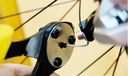 10 шт./лот наконечники тормозных кабелей для велоспорта из алюминиевого сплава