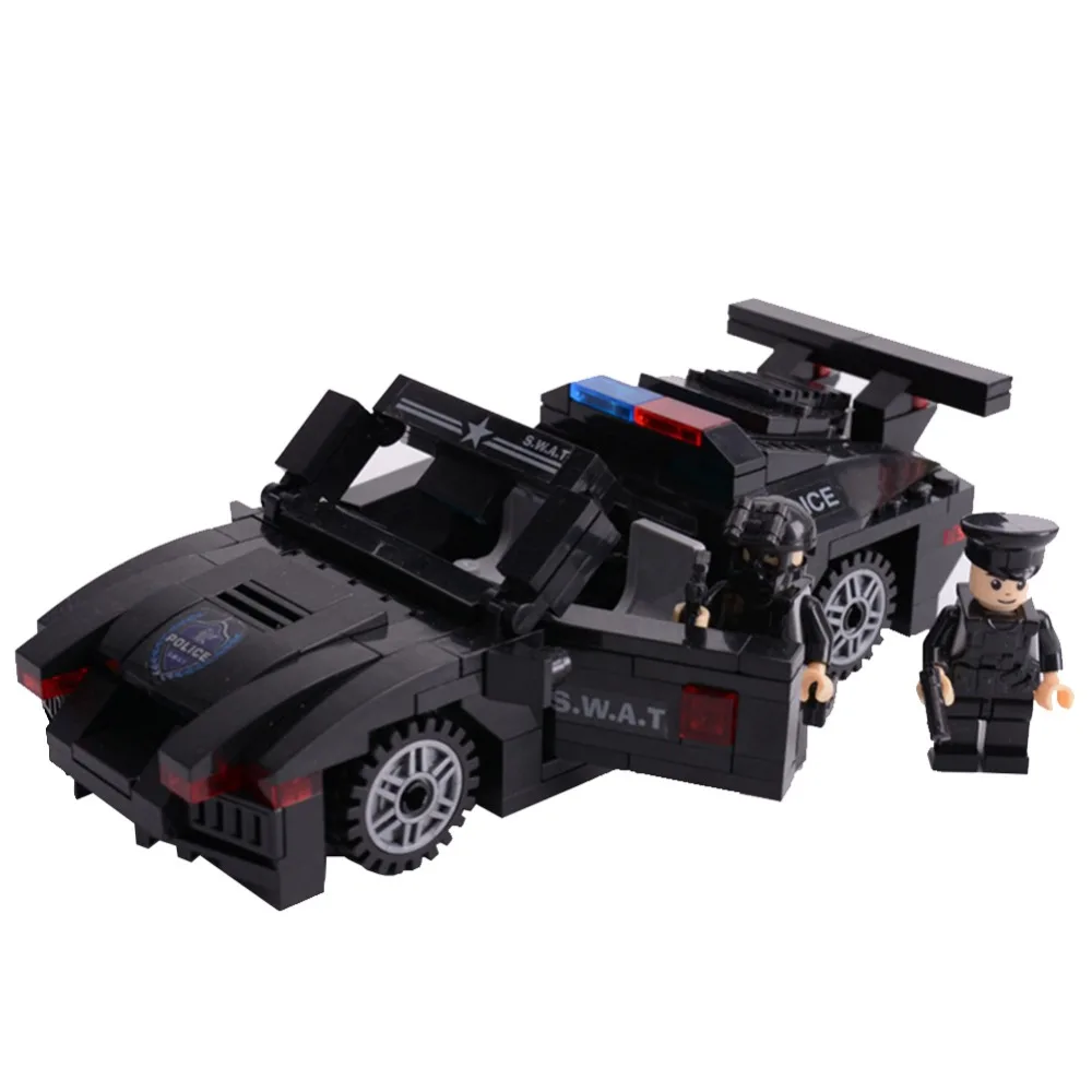 Военная серия SWAT полицейский вертолет грузовик бронированный автомобиль