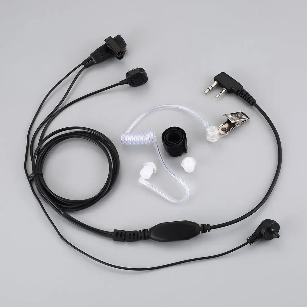 Tenq тайная звуковая трубка Гарнитура микрофон с пальцем PTT для Kenwood радио tk3118 tk3130 tk3131 tk3160 tk3170 tk3173