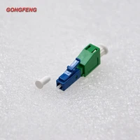 gongfeng 10pcs new lcapc female lcupc male optical fiber connector optical fiber adapter flange coupler special wholesale