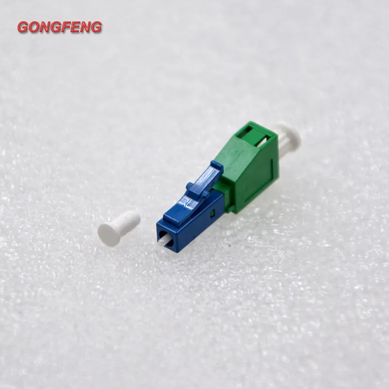 GONGFENG 10 шт. Новый LC/APC Female-LC/UPC мужской волоконно-оптический разъем адаптер фланец