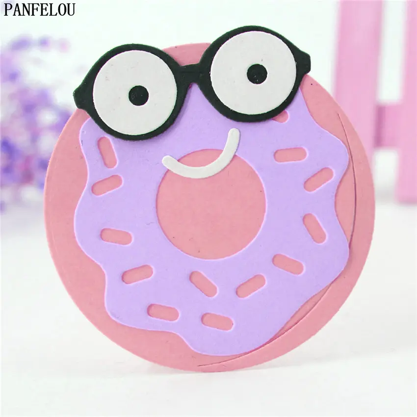 PANFELOU пончики головоломка Скрапбукинг DIY открытки в альбом бумага штампованные
