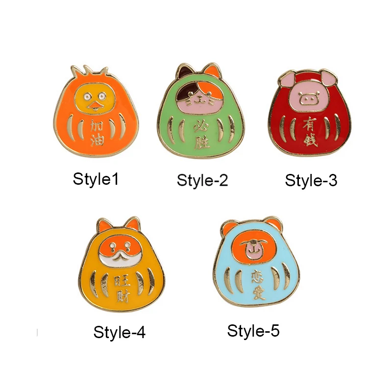 2019 Симпатичные эмалевые Броши с молитвенным эффектом женские броши маленькая