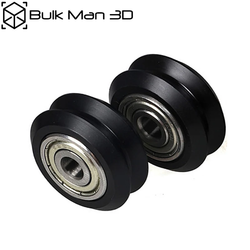 100 компл./лот Высокая устойчивость станок с ЧПУ Делрин двойное v образное колесной