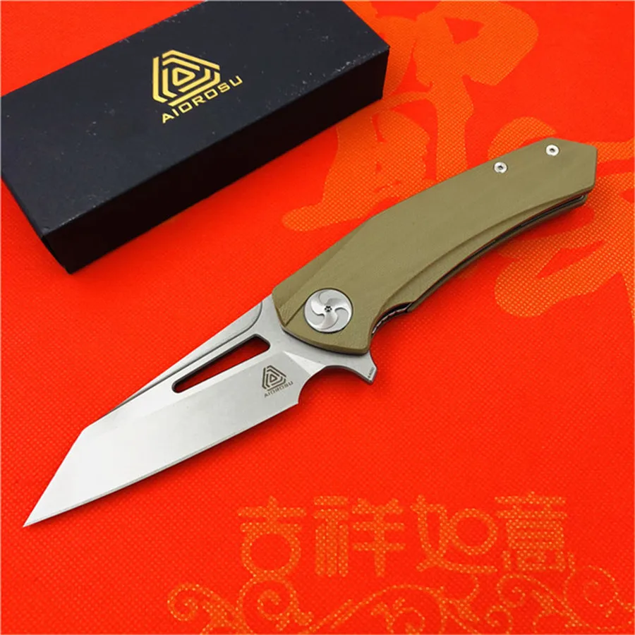 MAXACE original AIOROSU Fengshen series tornado 440C steel blade G10 handle outdoor camping tool