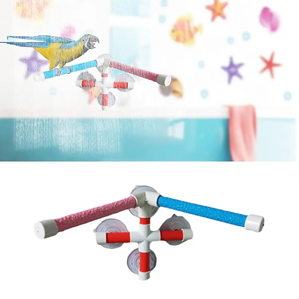 Игрушечный попугай подставка для купания Душ жердь на подставке лазанья