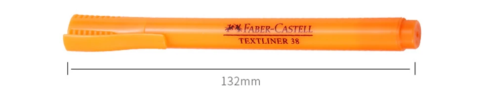 6 шт. Faber Castell текстовыделитель текстлайнер ручка 1577 флуоресцентные пигментные чернила маркер канцелярские принадлежности для офиса и школы