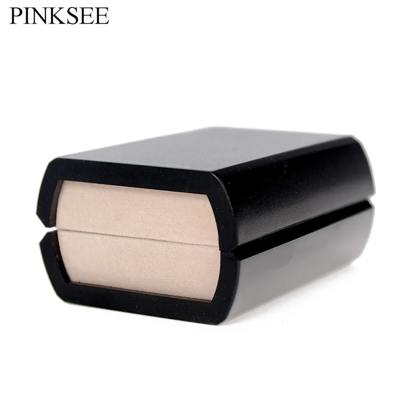 PINKSEE High-grade Black Cufflinks Flannel Interior Box For Men Women Casual Packaging &amp Display Fashion Jewelry Holder | Украшения и