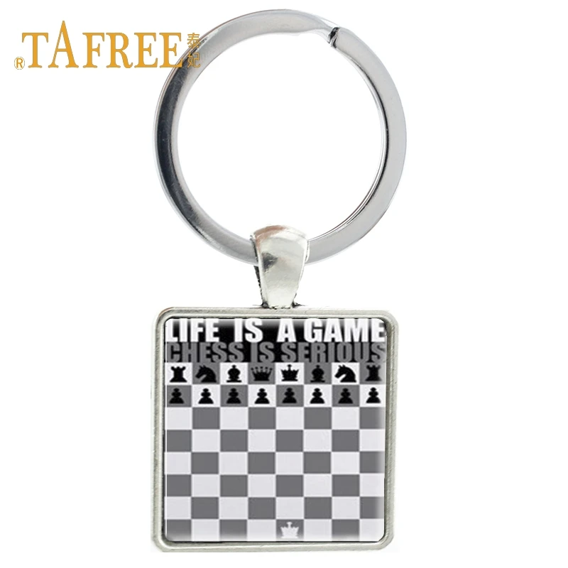 Брелок для ключей TAFREE Vintage life is a брелок с рисунком из игры keep calm and play мужчин