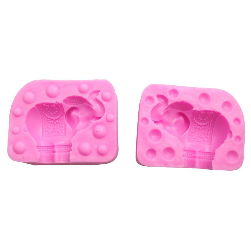 Новая силиконовая форма для торта в форме слона 3D мыла виде животного свечи | Дом