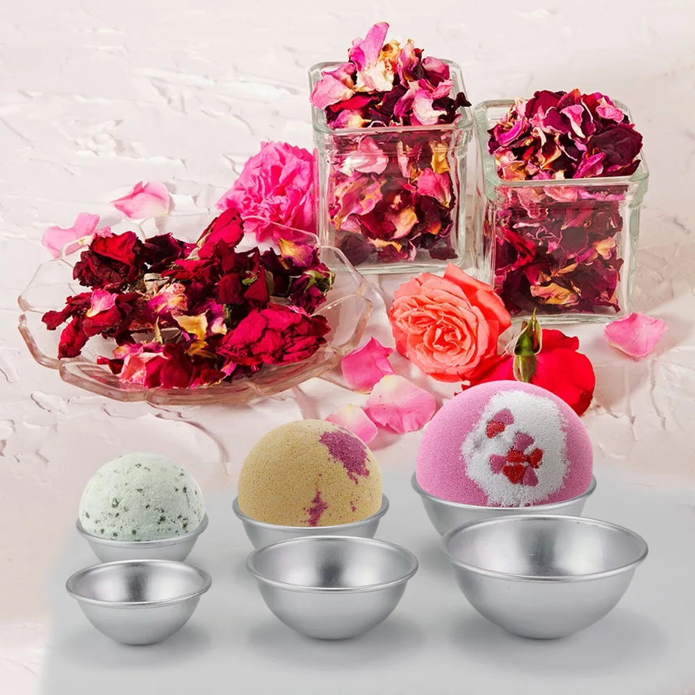 Новый 2 шт форма для бомбочек ванн шар Сфера из нержавеющей стали заваривания чая