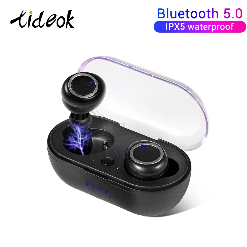 Беспроводные наушники голосовое управление Bluetooth TWS отпечаток пальца сенсорный 5