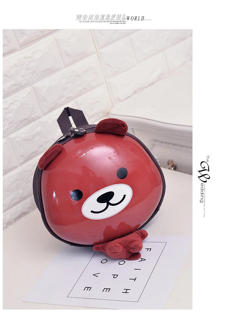 BAIJIAWEI 3D мультфильм Kindergarden рюкзак для детей, мини школьные сумки для детей, девочек и мальчиков, милый животный зоо портфель дошкольника
