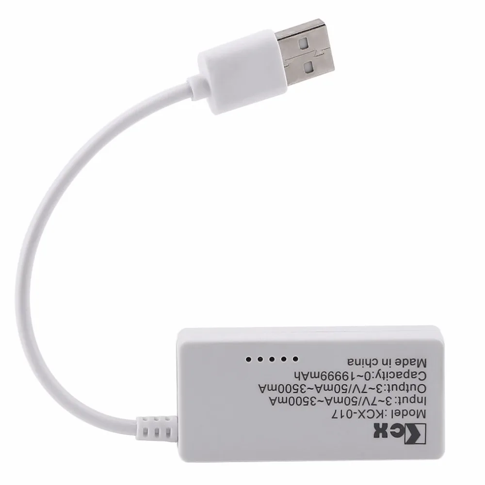 Профессиональный мини-тестер напряжения и тока с ЖК-дисплеем USB детектор емкости