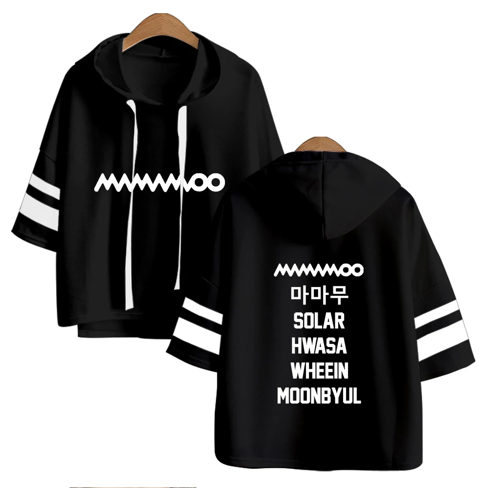 MAMAMOO kpop толстовки ривердейл короткий рукав Харадзюку модные толстовки женские крутые весенне-летние kpop одежда хип-хоп одежда