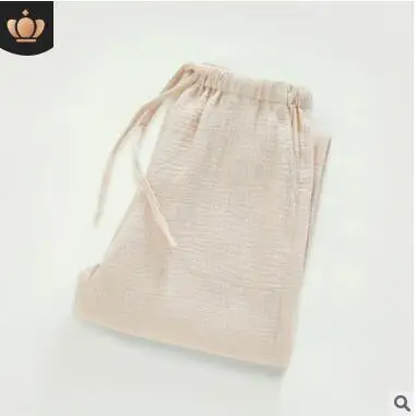 beige women ZDFURS* продукт весна осень хлопок домашние брюки пижамы женские Пижамные брюки одежда для отдыха парные пижамы брюки - Цвет: beige women