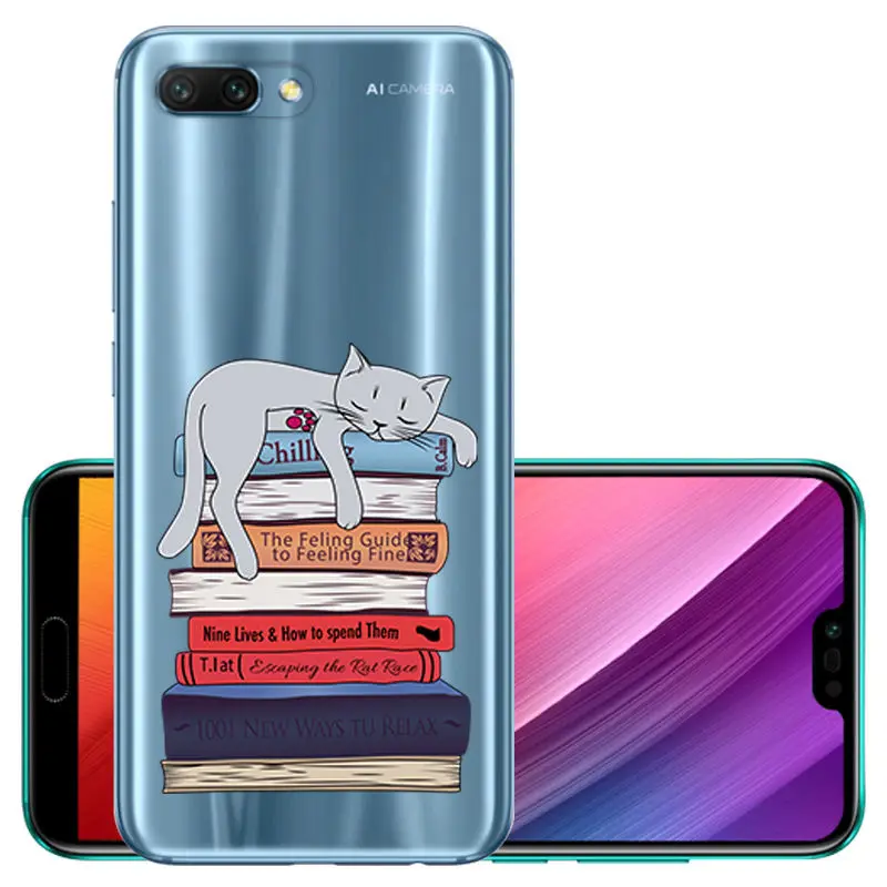 Arvin очаровательный чехол с животными для Huawei Honor 10 силиконовый 9 lite умный защитный