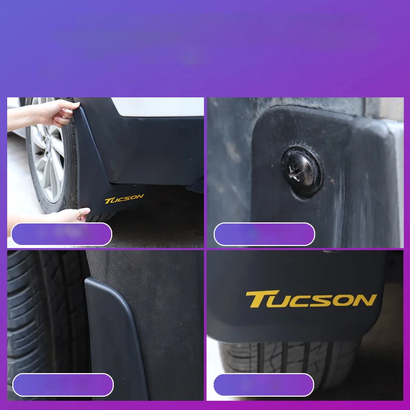 Специальный модифицированный внешний передний и задний колеса для Hyundai Tucson 2015
