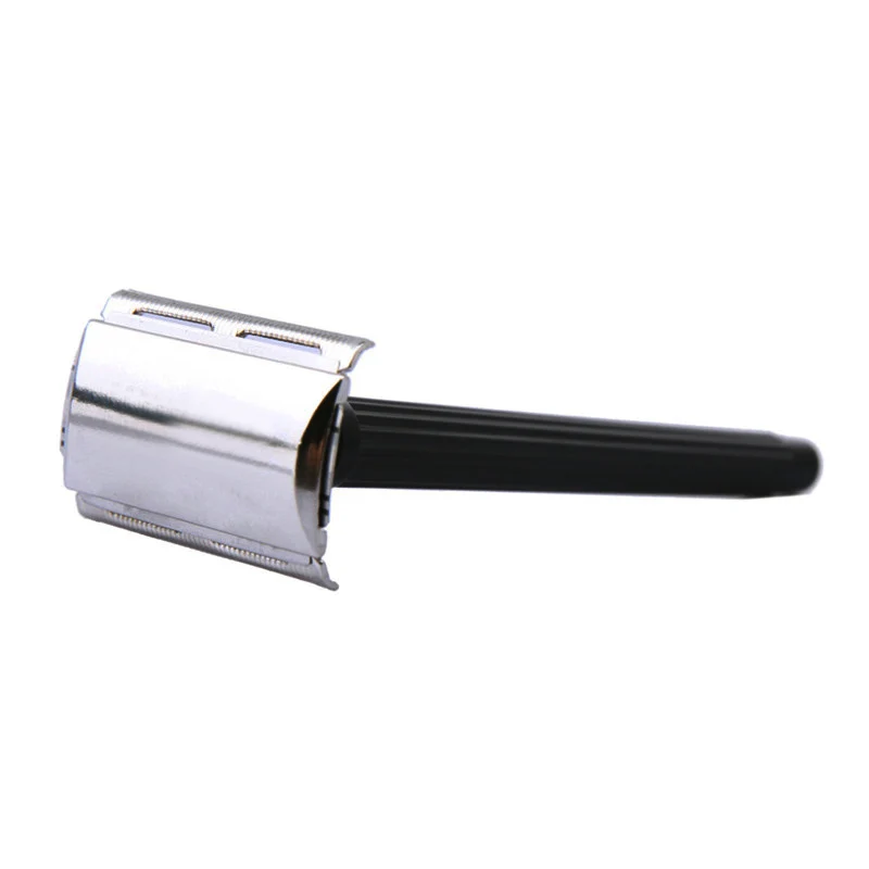 Traditional Men Hand Double Edge Safety Razor Classic Stainless Steel Shaving Hair Blade Razor Manual Hair Removal Shaver it